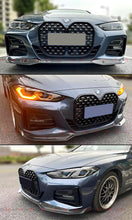 For 2020-2025 BMW G22 G23 4 Series M-Sport CS Style Gloss Black Front Bumper Lip Spoiler Splitter