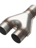 Welded Exhaust Tip Y-Pipe 2.5