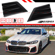 For 2023-2025 BMW G20 M340i 330i M Sport LCI Akasaka Front Bumper Fang Trim Cover
