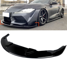 Gloss Black Front Lip Splitter For 2020-2024 Toyota GR Supra A90 A91