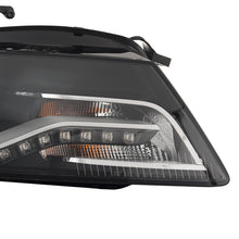 Fit For 2009-2010 Audi A4 B8 [HID/Xenon W/O AFS] LED DRL Projector Headlights