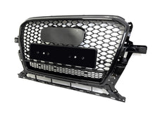 Gloss Black RSQ5 Style Front Grille for Audi Q5 2013-2017 Replacement Grill