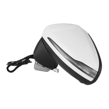 White Driver Side Mirror Heated Blind Spot for Mercedes C-Class C205 2-Door Coupe