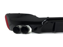 M5 Style Glossy Black Rear Diffuser For 17-23 BMW G30 5 Series W/ M Sport Bumper