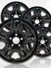 4pcs 16'' Wheel Cover Caps fit Honda CRV 2013-2017 Black Wheel Rim Skins Hub