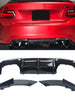 Carbon Fiber Style Rear Diffuser Lip For BMW F87 M2 2016-2021