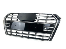 Chrome Front Bumper Grill for Audi A4 B9 S4 2017-2019 fg330