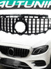 ALL Black GT-R Front Grill For 2017-2020 Mercedes E-Class W213