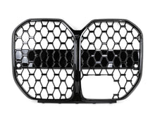 Black Diamond Front Grill Honeycomb fit for BMW G26 4 Series w/ ACC 2022-2024