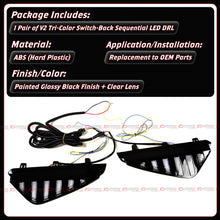 For 2024-2025 Nissan Sentra V2 Tri-Color LED DRL Sequential Day Time Running Light