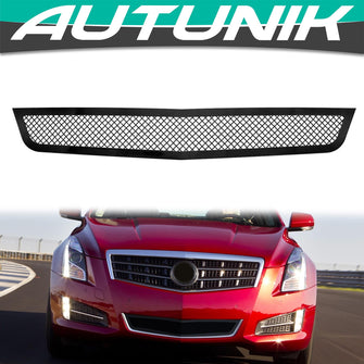 Stainless Black Lower Bumper Mesh Grille 2013-2014 Cadillac ATS