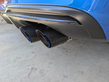 2pcs For Chevy Corvette C6 C7 C8 Carbon Fiber Stainless Exhaust Tip 2.5"to3.5"