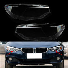 L+R Headlight Lens Cover Clear For BMW 4 Series F32 F33 F36 F82 M4 2013-2017