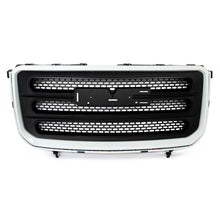 For 2013-2017 GMC Acadia SLT Summit Front Bumper Upper Grille White/Black