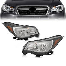 Factory Halogen Headlights Left+Right Side W/Bulb For 2017-2018 Subaru Forester