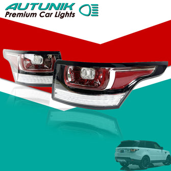 Right + Left Side Tail Light Lamp Rear For Land Rover Range Rover Sport 2014-2017