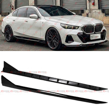 For 2024-2026 BMW G60 530i 540i Winglet Gloss Black Side Skirt Extension