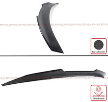 FOR 2019-2024 AUDI A6 S6 C8 PSM STYLE HIGH KICK REAL CARBON FIBER TRUNK SPOILER