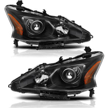 Left+Right Headlights Assembly For 2013-2015 Nissan Altima 4-Door Sedan