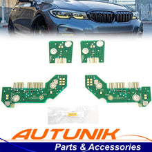 4pcs Yellow Angel Eyes DRL LED Boards For BMW G20 330e 330i M340i 2019-2022