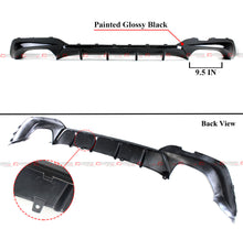 For 2019-2022 BMW G20 330i M340i M Sport Yofer Gloss Black Quad Exhaust Rear Diffuser