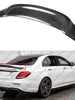 For 2017-2023 Mercedes E-Class W213 Sedan R-Style Carbon Fiber Rear Trunk Spoiler
