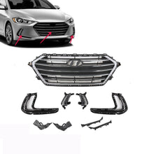 6pcs Front Grille DRL Daytime Running Lights Combo For Hyundai Elantra 2017 2018