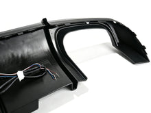 Fits 2017-2019 Audi A4 B9 Non S-Line Rear Diffuser Lip w/ Integrated LED Light