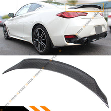 Honeycomb Carbon Fober Rear Trunk Spoiler Wing For 2017-2022 Infiniti Q60 Coupe