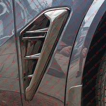 For 2020-2023 BMW F95 X5M Full Carbon Fiber Side Fender Vent Trim Overlay Garnish