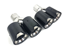 62mm Inlet Carbon Fiber Exhaust Tips fit for BMW Audi Mercedes Models