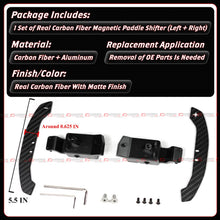 For Lexus RX UX LS RZ Toyota Camry Corolla Carbon Fiber Magnetic Paddle Shifter