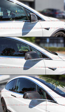 For 2016-2025 Tesla Model X Direct Add-on Real Carbon Fiber Side Mirror Covers Cap