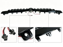 Front Kidney Grille Single Line Grill W/ LED Light For BMW 3 Series G20 2023-2026 Gloss Black