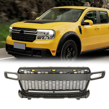 Black Front Grille Bumper Grill W/ Light Black for Ford Maverick 2022 2023