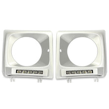 LED DRL Headlight Cover Bezels for Mercedes G63 G-CLASS W463 G65 AMG G500 G550 G55 G-WAGON