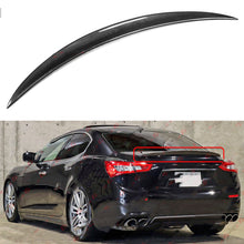 For 2014-2024 Maserati Ghibli Sport S Style Real Carbon Fiber Trunk Spoiler Wing