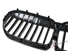 For 2020-2022 BMW 7-Series G11 G12 LCI Gloss Black LED Front Kidney Grille Grill Light