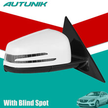 White Passenger Right Side Mirror w/Blind Spot For 2010-2017 Mercedes C207 W207 E350 E550 E400 Coupe Side View Mirror