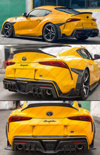 For 2020-2025 Toyota Supra A90 A91 MK5 CTM Design Carbon Fiber Rear Bumper Diffuser Valance