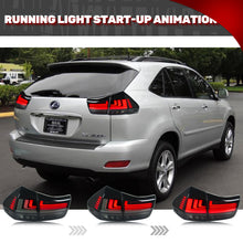 Smoked LED Tail Lights for Lexus RX330 RX350 RX400h 2004-2009 Rear Lamps Sequential