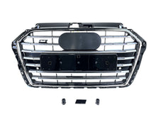 For 2017-2020 Audi A3 S3 8V Chrome Front Bumper Grille S3 Style