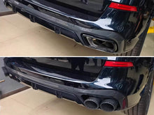 AK Style Carbon Fiber Exhaust Tips Muffler Pipe For BMW X5 G05 X6 G06 X7 G07 2019-2026 Pair