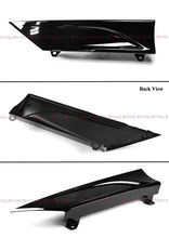 All Black Rear Bumper Diffuser w/ Corner Extensions for Honda Accord 2023 2024