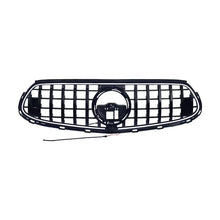 Glossy Black W/LED GT Style Front Bumper Luminous Grille For Mercedes Benz GLC X254 2023-2026