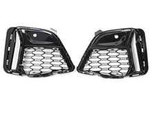 Left & Right Fog Light Grille Cover For BMW M340i G20 3 Series 2020–2022