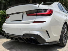 Gloss Black Rear Diffuser & Exhaust Tips for BMW G20 Sedan 2019-2022 M-Sport