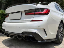 Gloss Black Rear Diffuser & Exhaust Tips for BMW G20 Sedan 2019-2022 M-Sport