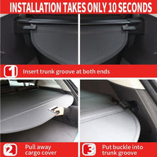 Retractable Rear Cargo Cover For Kia Sportage 2023–2026 Security Shield