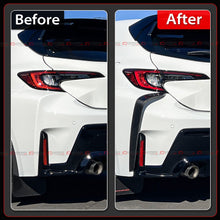 For 2023-2026 Toyota GR Corolla Full Carbon Fiber Rear Bumper Side Vent Trim Garnish